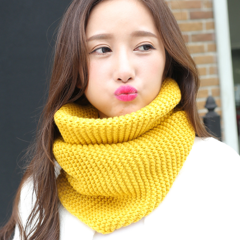 Szalik zimowy damski nieskończ – Infinity Scarf Knit recenzja i cena