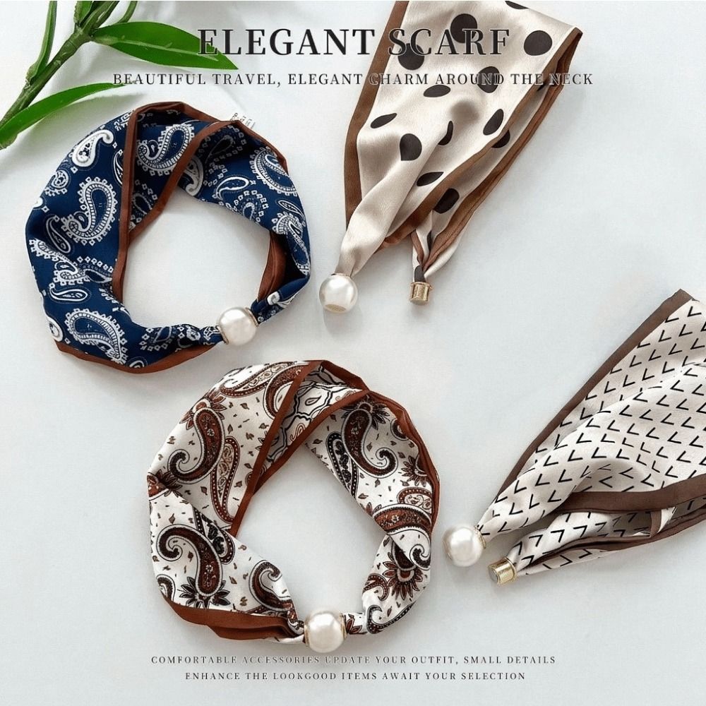 Elegancki szal z perłami i jed – Face Scarf Mask recenzja i cena