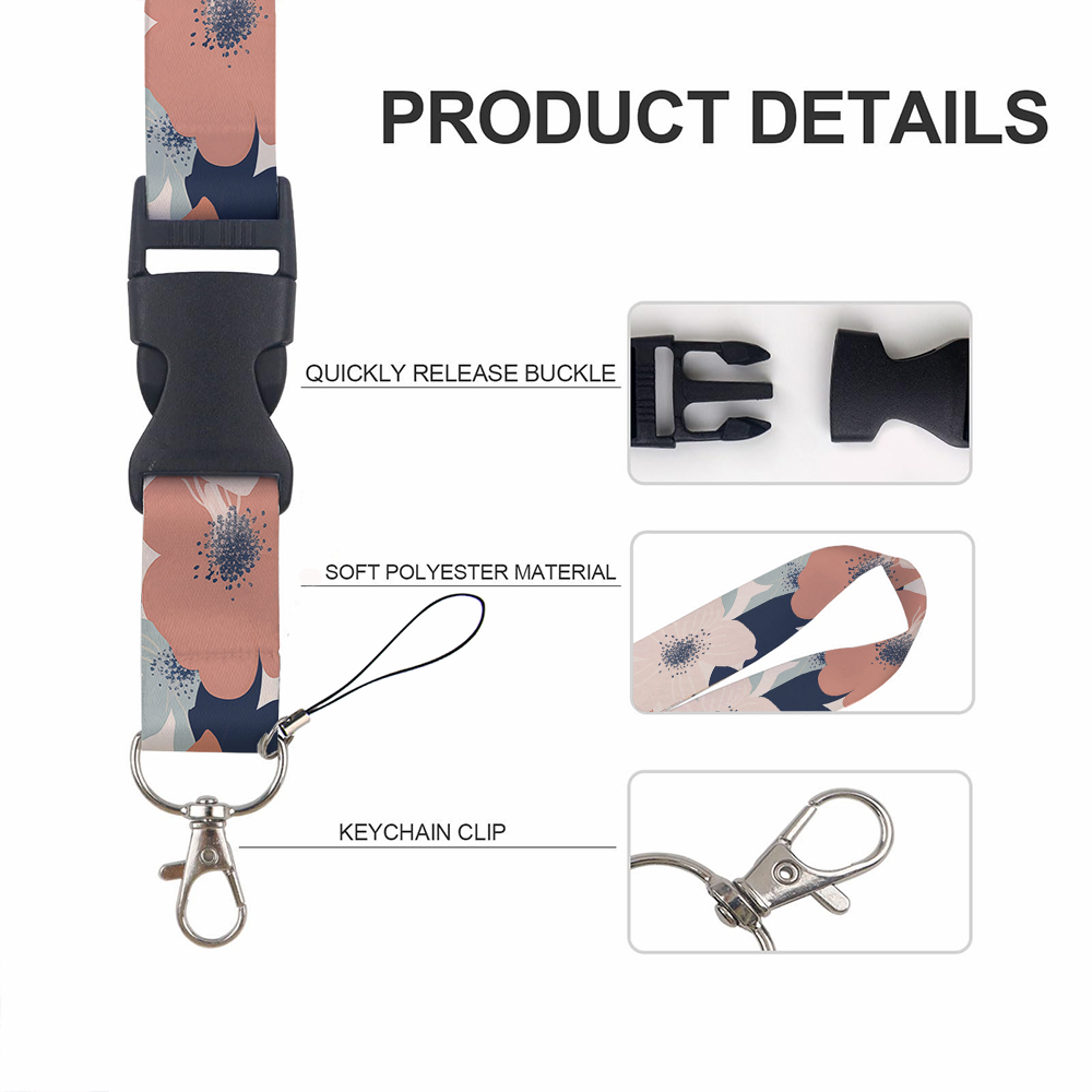 Małe zwierzęta w kwiatach Nadr – Lanyard Badge Holder recenzja i cena