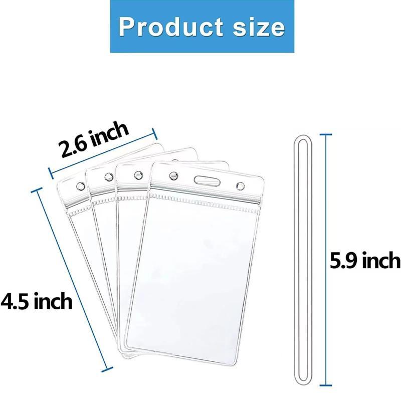 Przezroczyste plastikowe etui  – Lanyard Badge Holder recenzja i cena